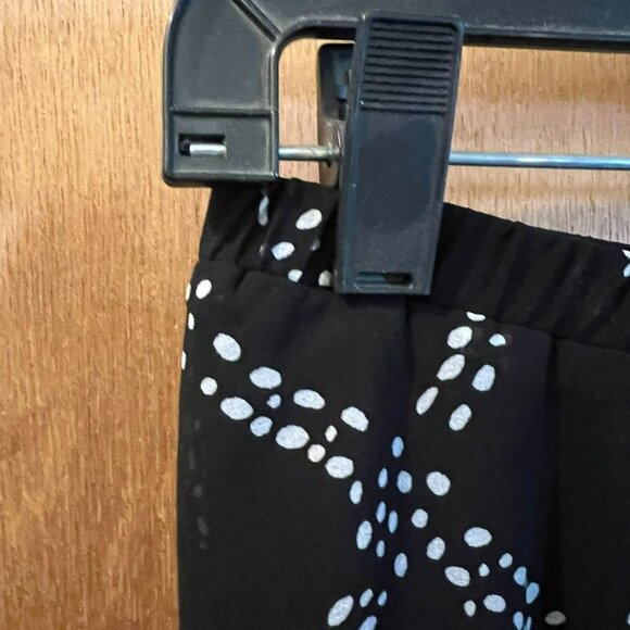 🐻Size 6P - Charter Club - Black Flowy Skirt - Picture 3 of 5